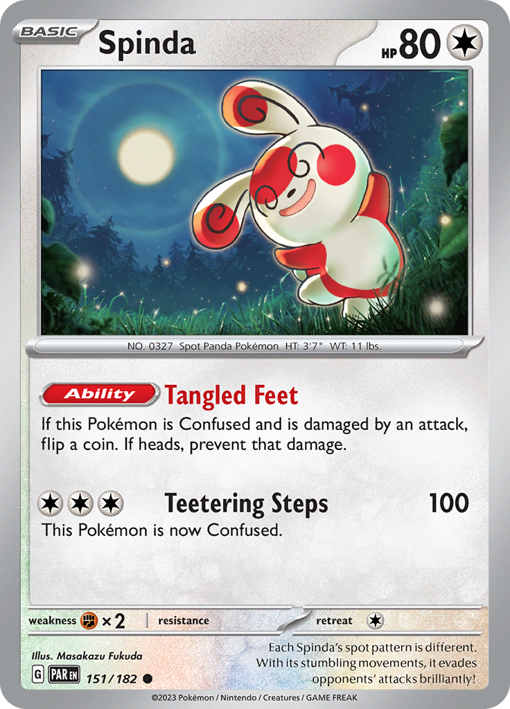 Spinda (151/182) [Scarlet & Violet: Paradox Rift] | Exor Games Truro