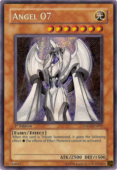 Angel O7 [LODT-EN092] Secret Rare | Exor Games Truro