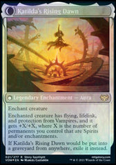 Katilda, Dawnhart Martyr // Katilda's Rising Dawn [Innistrad: Crimson Vow Prerelease Promos] | Exor Games Truro