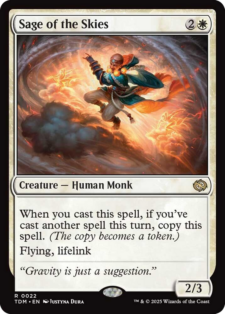 Sage of the Skies [Tarkir: Dragonstorm] | Exor Games Truro