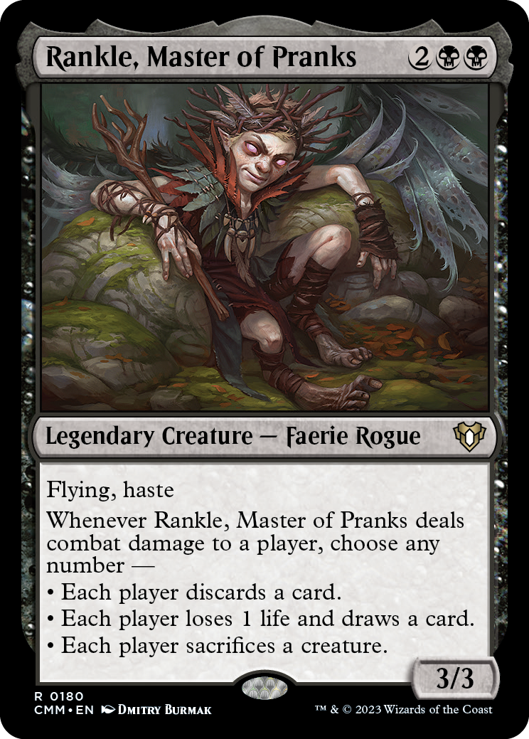 Rankle, Master of Pranks [Commander Masters] | Exor Games Truro