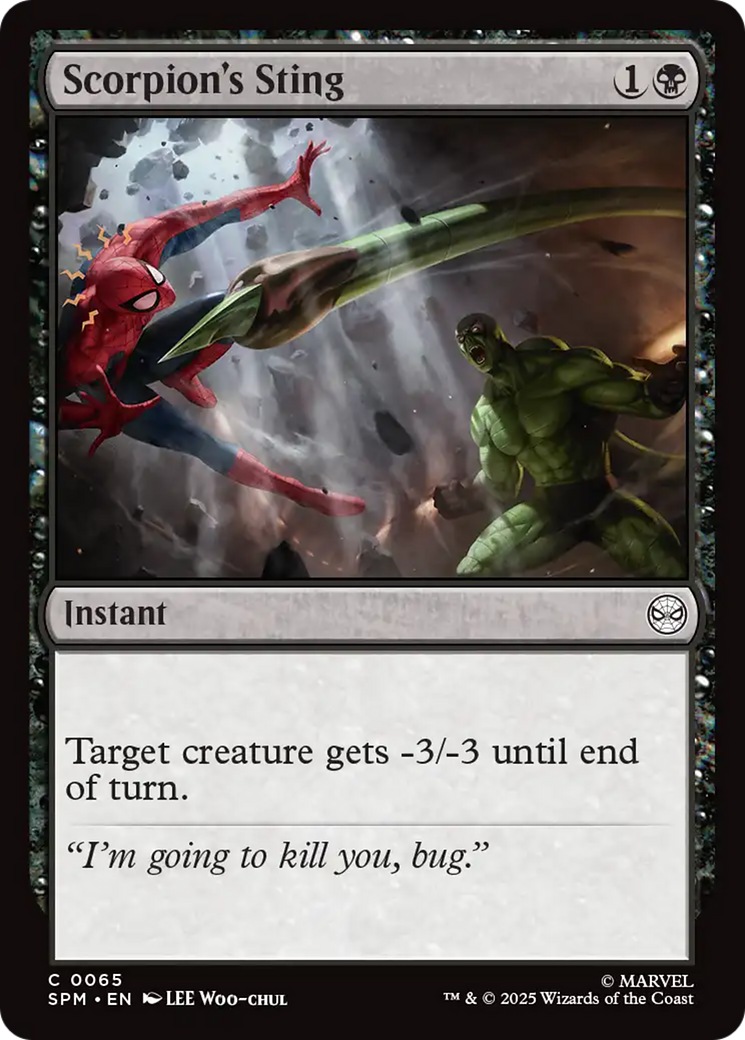 Scorpion's Sting [Marvel's Spider-Man] | Exor Games Truro