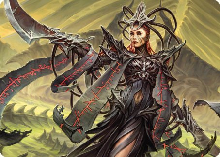 Testament Bearer Art Card [Phyrexia: All Will Be One Art Series] | Exor Games Truro