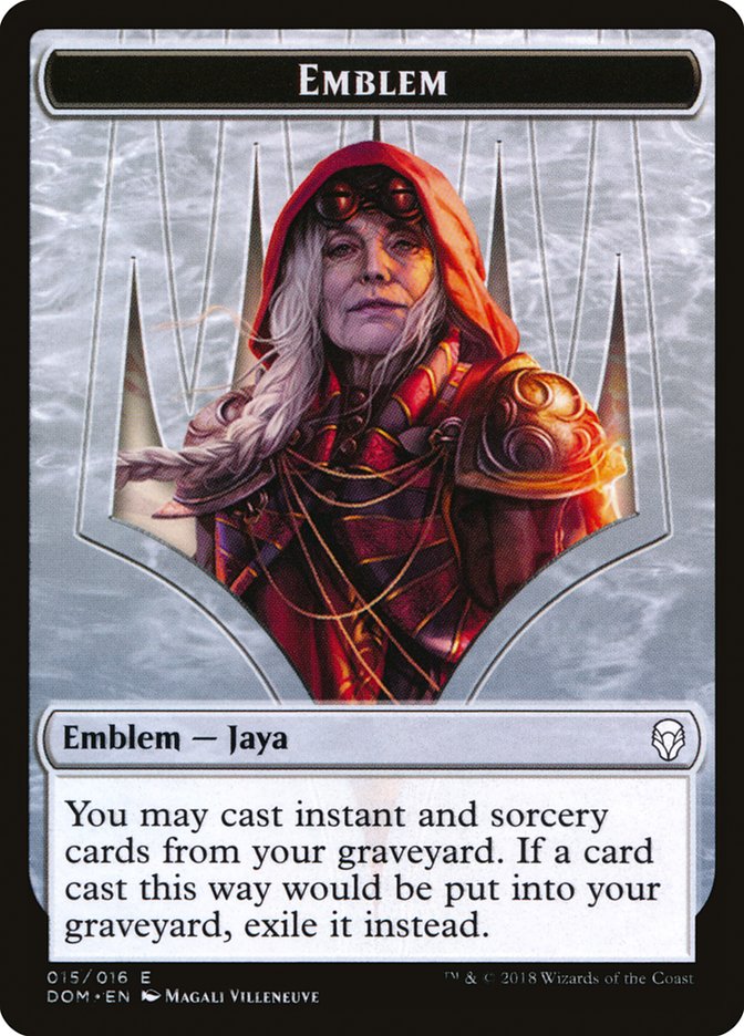 Jaya Ballard Emblem [Dominaria Tokens] | Exor Games Truro