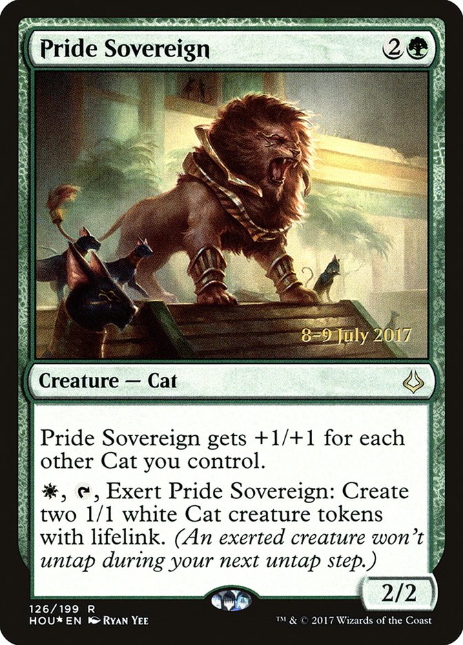 Pride Sovereign [Hour of Devastation Prerelease Promos] | Exor Games Truro