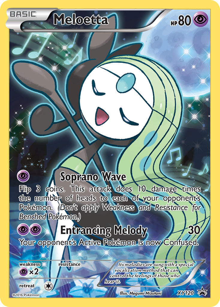 Meloetta (XY120) [XY: Black Star Promos] | Exor Games Truro