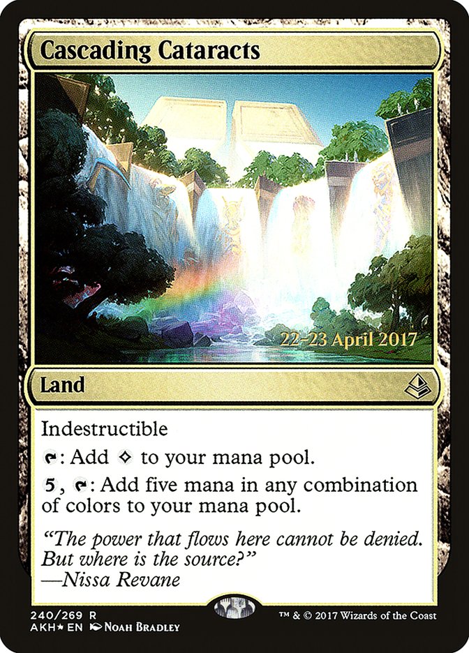 Cascading Cataracts [Amonkhet Prerelease Promos] | Exor Games Truro