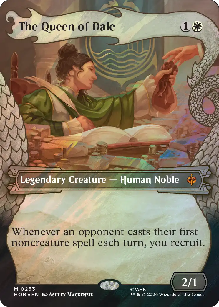 The Queen of Dale (Showcase) (Surge Foil) [The Hobbit] | Exor Games Truro