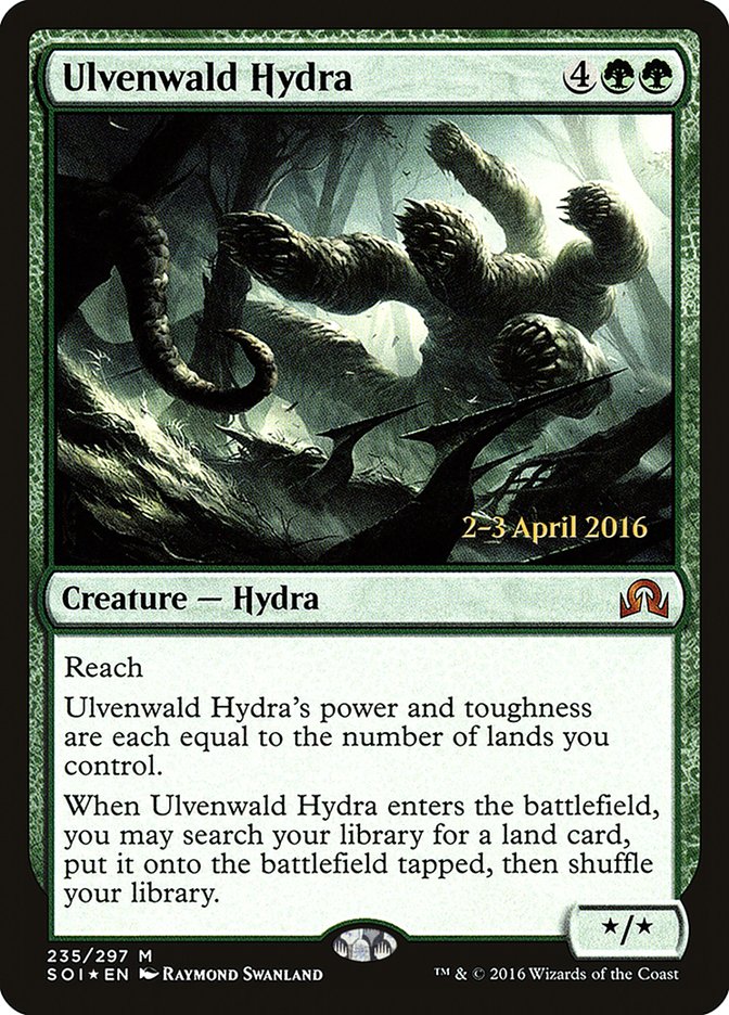 Ulvenwald Hydra [Shadows over Innistrad Prerelease Promos] | Exor Games Truro