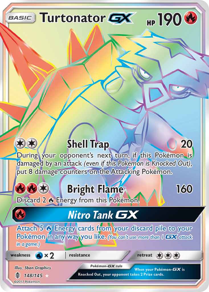 Turtonator GX (148/145) [Sun & Moon: Guardians Rising] | Exor Games Truro