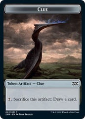 Clue // Elemental Double-Sided Token [Double Masters Tokens] | Exor Games Truro