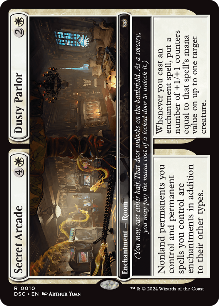 Secret Arcade // Dusty Parlor [Duskmourn: House of Horror Commander] | Exor Games Truro