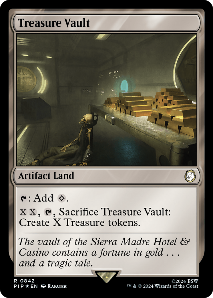 Treasure Vault (Surge Foil) [Fallout] | Exor Games Truro