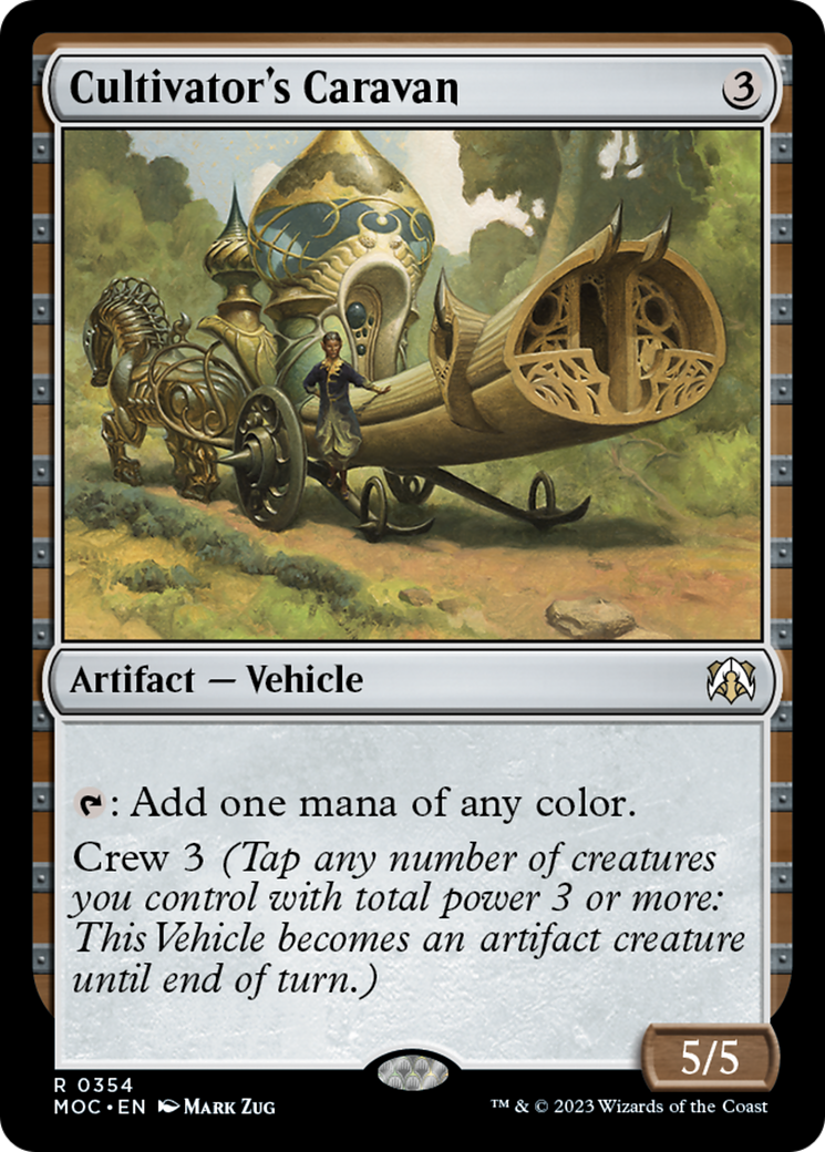 Cultivator's Caravan [March of the Machine Commander] | Exor Games Truro