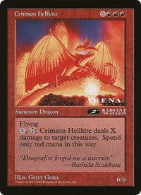 Crimson Hellkite (Oversized) [Oversize Cards] | Exor Games Truro