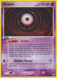 Unown (O) (O/28) [EX: Unseen Forces] | Exor Games Truro