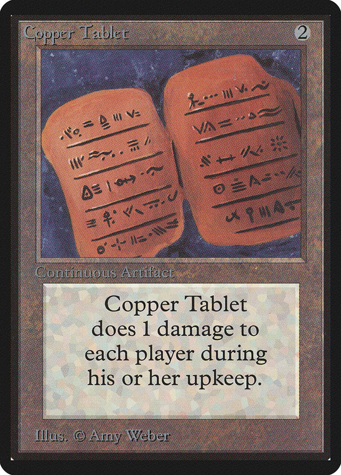 Copper Tablet [Beta Edition] | Exor Games Truro