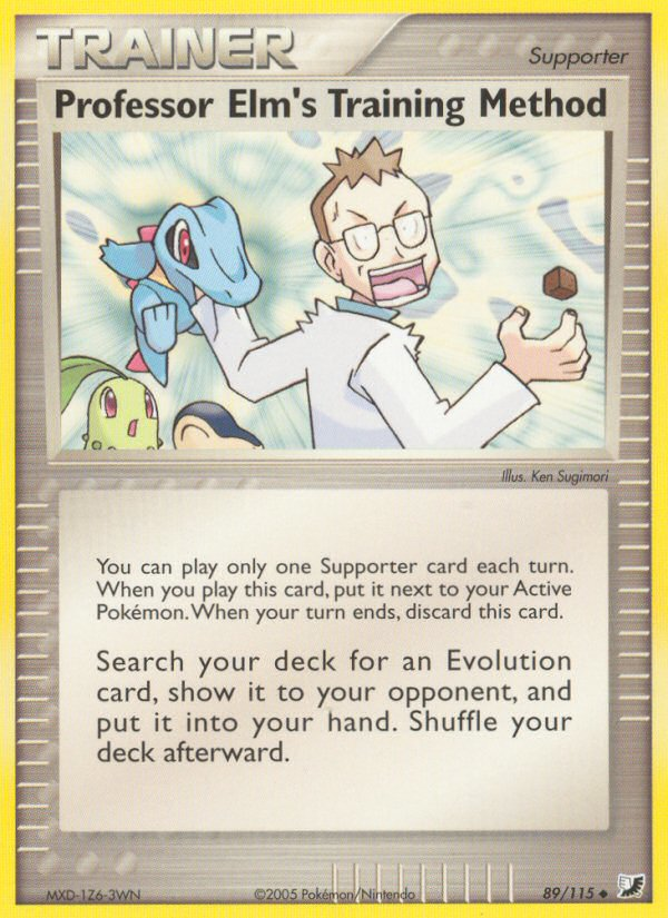 Professor Elm's Training Method (89/115) [EX: Unseen Forces] | Exor Games Truro