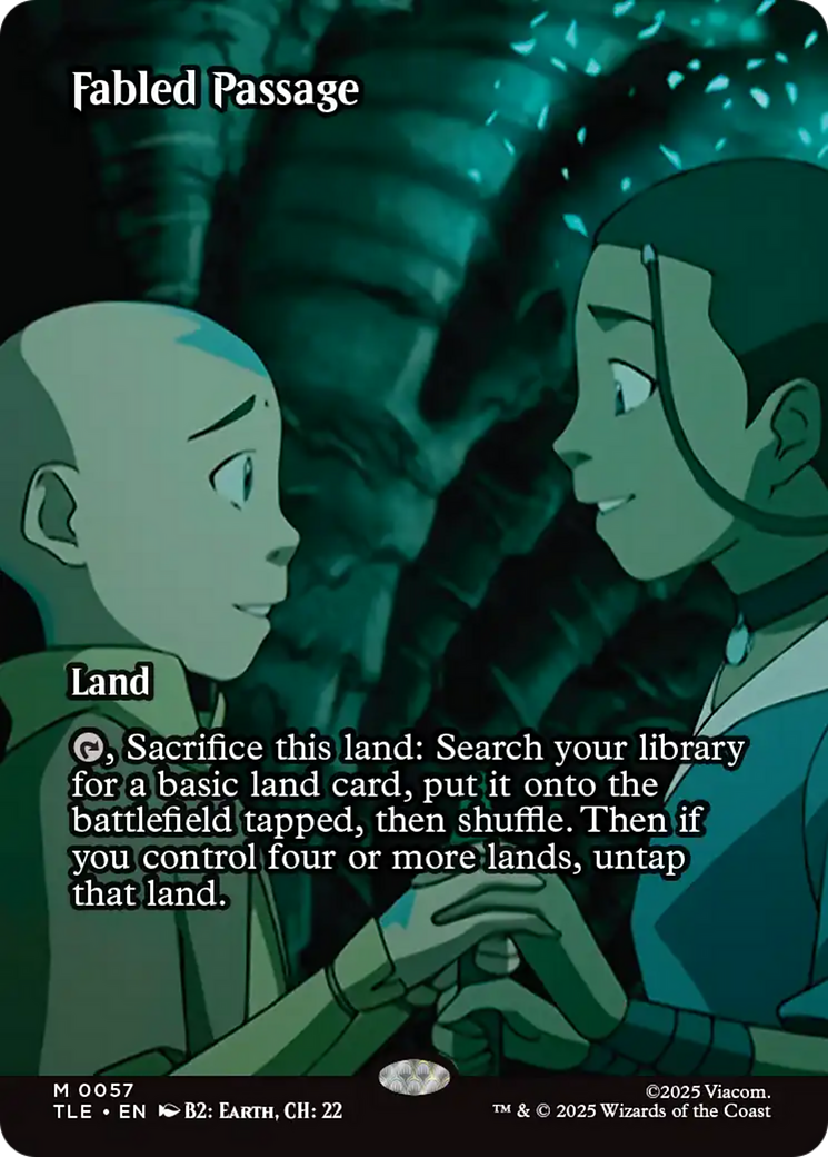 Fabled Passage (Borderless) [Avatar: The Last Airbender: Eternal-Legal] | Exor Games Truro