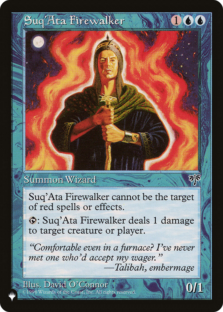 Suq'Ata Firewalker [The List] | Exor Games Truro