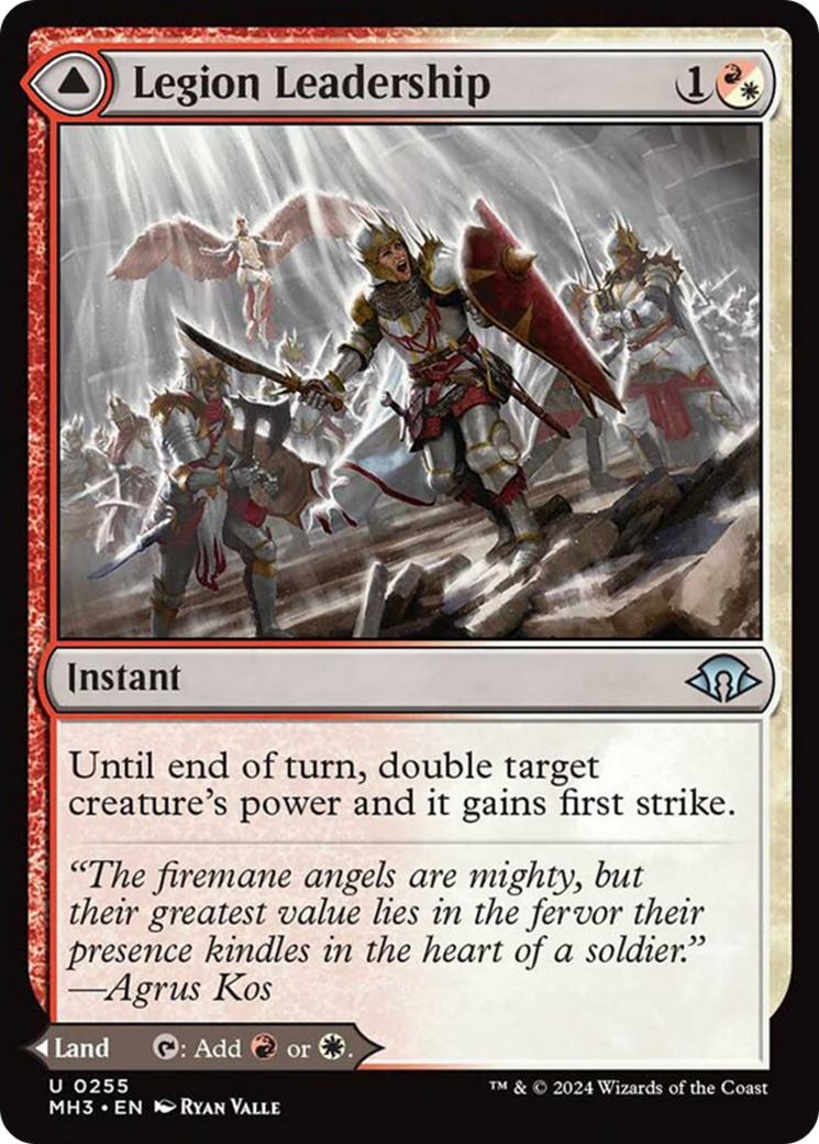 Legion Leadership // Legion Stronghold [Modern Horizons 3] | Exor Games Truro