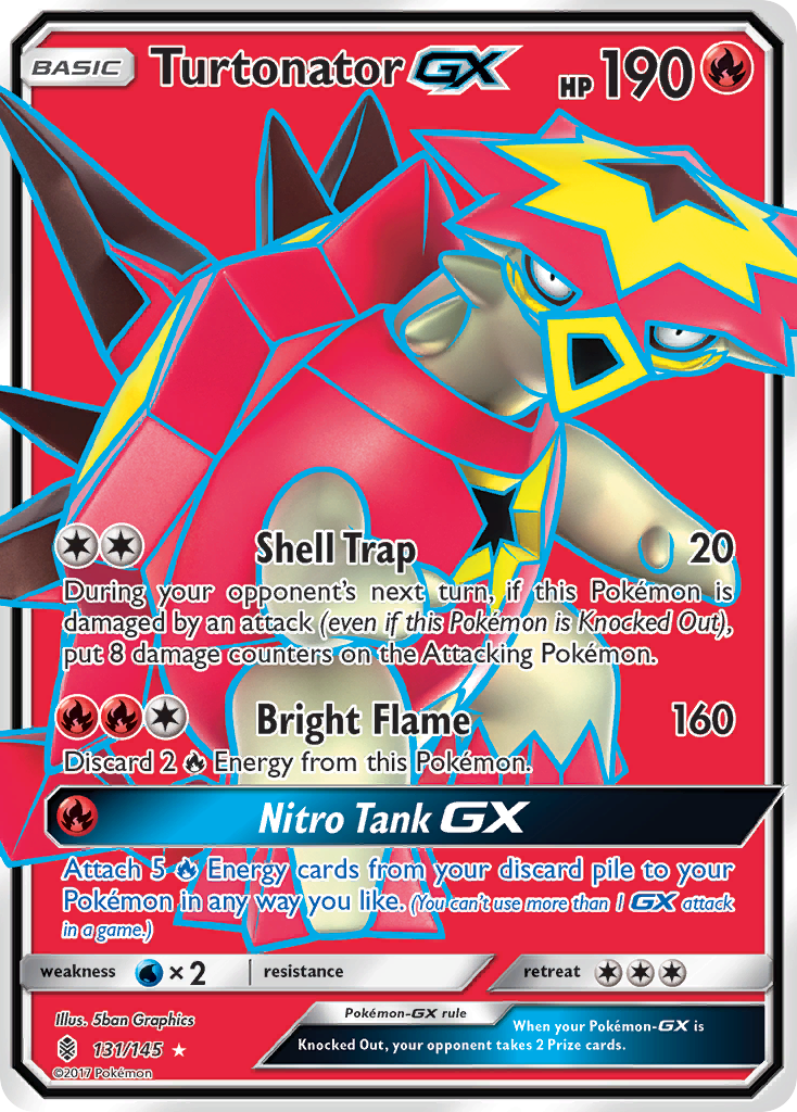 Turtonator GX (131/145) [Sun & Moon: Guardians Rising] | Exor Games Truro