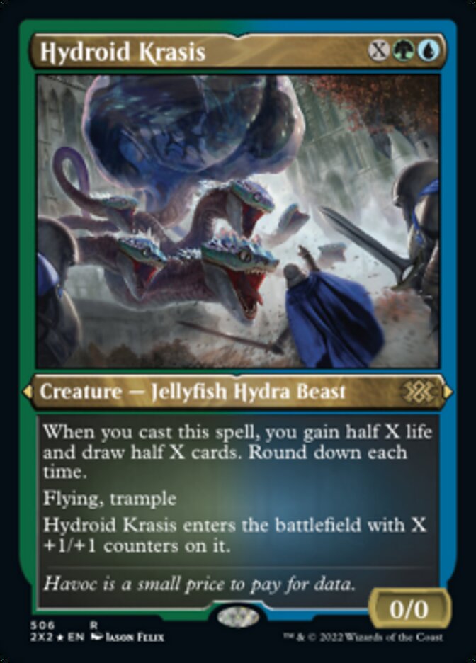 Hydroid Krasis (Foil Etched) [Double Masters 2022] | Exor Games Truro