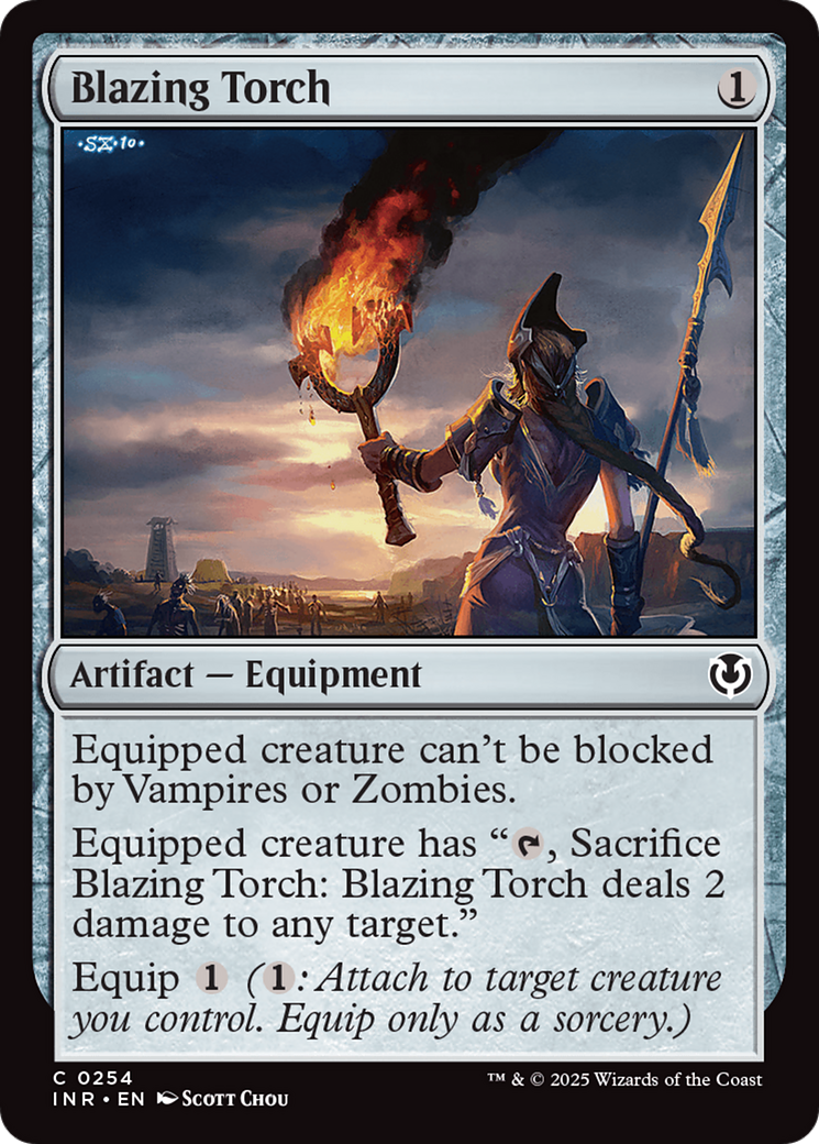 Blazing Torch [Innistrad Remastered] | Exor Games Truro
