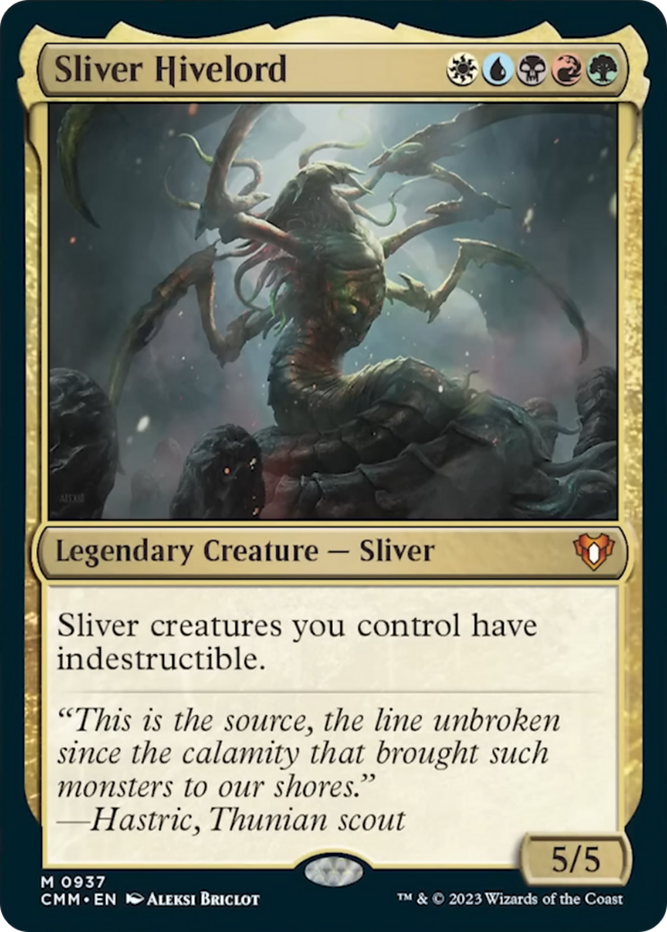 Sliver Hivelord [Commander Masters] | Exor Games Truro