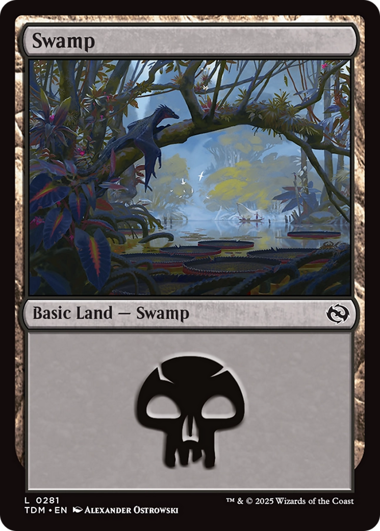 Swamp (0281) [Tarkir: Dragonstorm] | Exor Games Truro