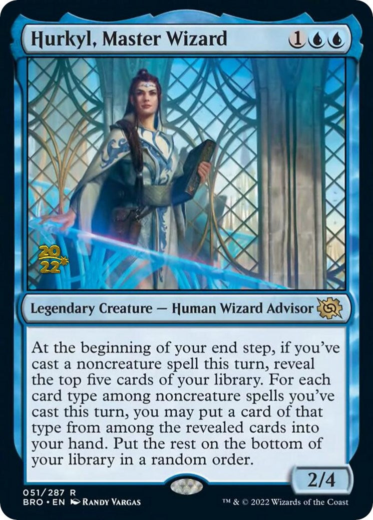 Hurkyl, Master Wizard [The Brothers' War Prerelease Promos] | Exor Games Truro