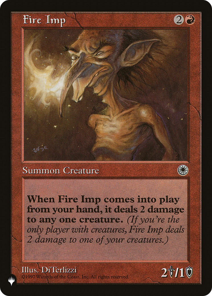 Fire Imp [The List Reprints] | Exor Games Truro