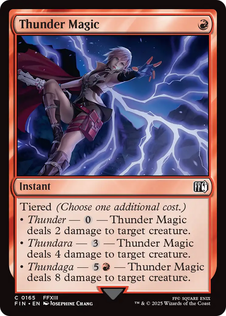 Thunder Magic [FINAL FANTASY] | Exor Games Truro