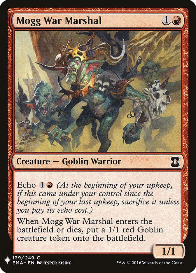 Mogg War Marshal [Mystery Booster] | Exor Games Truro