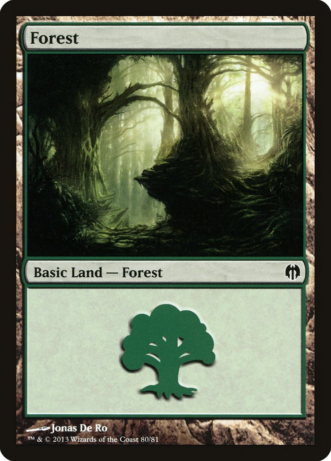 Forest (80) [Duel Decks: Heroes vs. Monsters] | Exor Games Truro