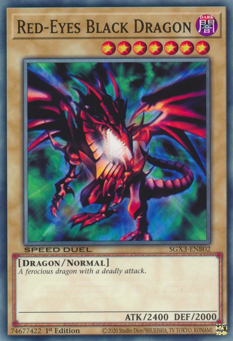 Red-Eyes Black Dragon [SGX3-ENB02] Common | Exor Games Truro