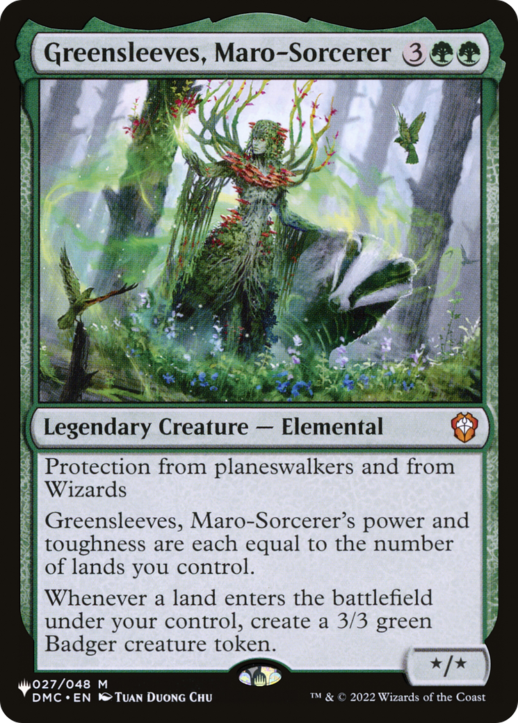 Greensleeves, Maro-Sorcerer [The List] | Exor Games Truro