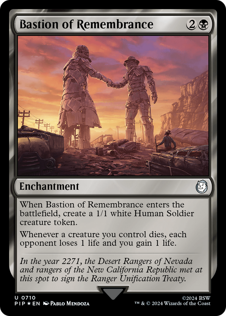 Bastion of Remembrance (Surge Foil) [Fallout] | Exor Games Truro