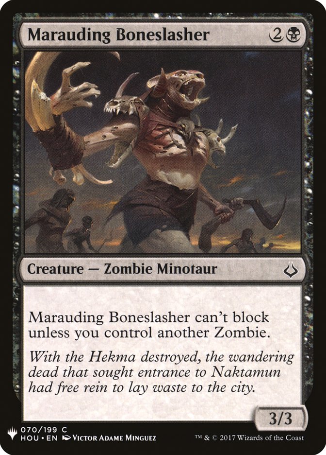 Marauding Boneslasher [Mystery Booster] | Exor Games Truro