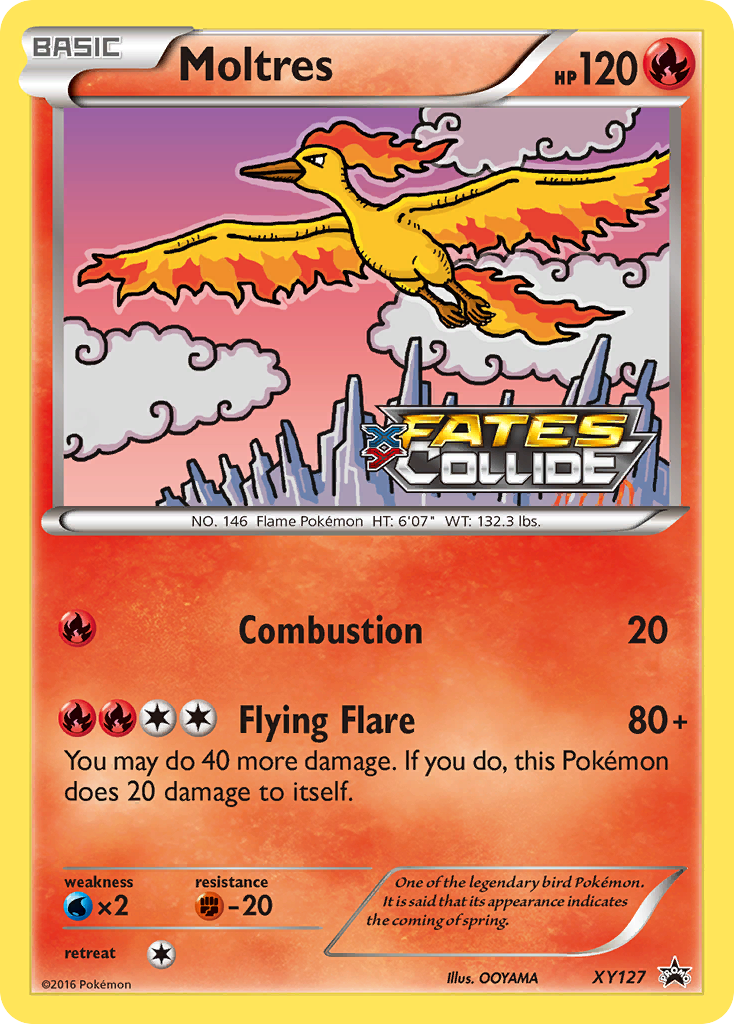 Moltres (XY127) [XY: Black Star Promos] | Exor Games Truro