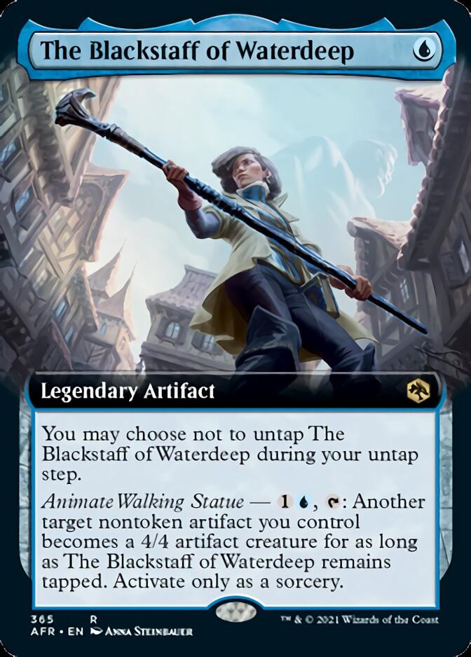 The Blackstaff of Waterdeep (Extended Art) [Dungeons & Dragons: Adventures in the Forgotten Realms] | Exor Games Truro