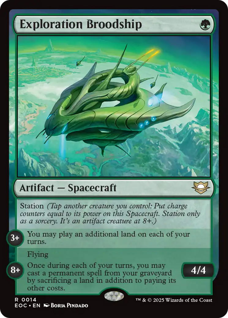 Exploration Broodship [Edge of Eternities Commander] | Exor Games Truro