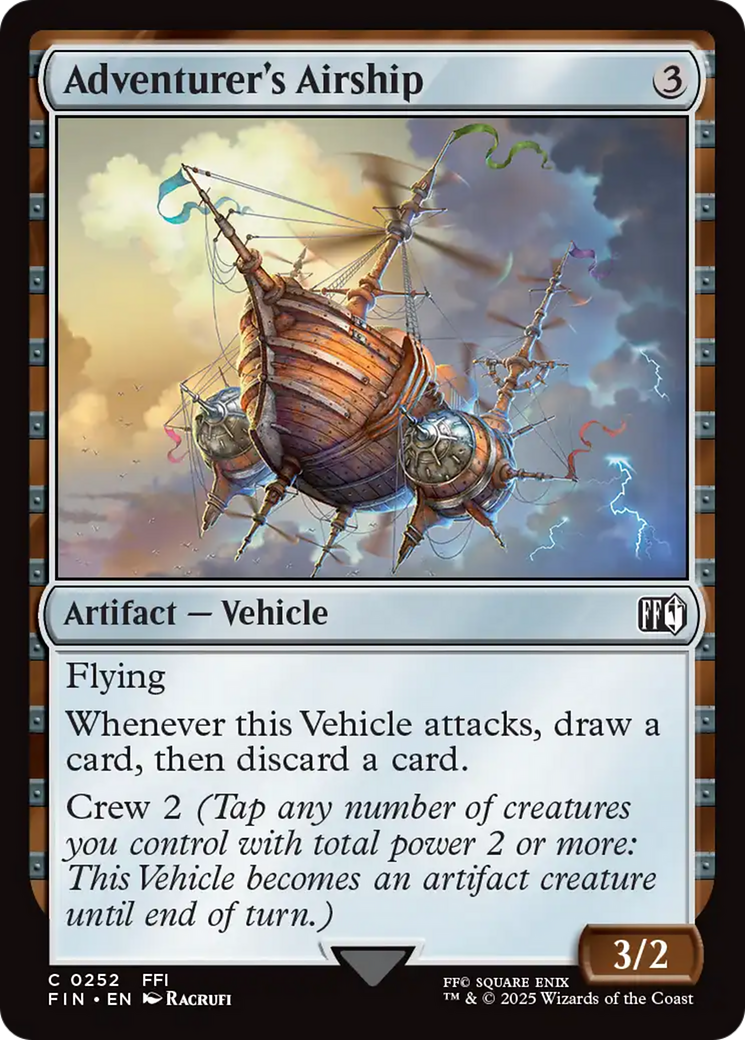 Adventurer's Airship [FINAL FANTASY] | Exor Games Truro