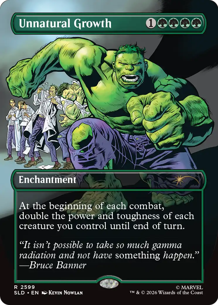 Unnatural Growth (2599) [Secret Lair Drop Series] | Exor Games Truro