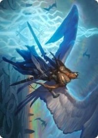 Righteous Valkyrie Art Card [Kaldheim Art Series] | Exor Games Truro