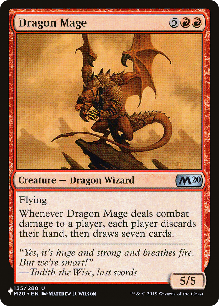 Dragon Mage [The List Reprints] | Exor Games Truro