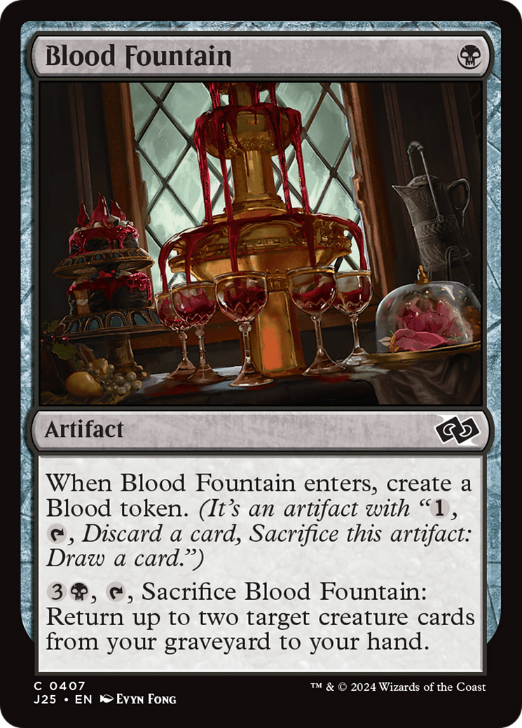 Blood Fountain [Foundations Jumpstart] | Exor Games Truro