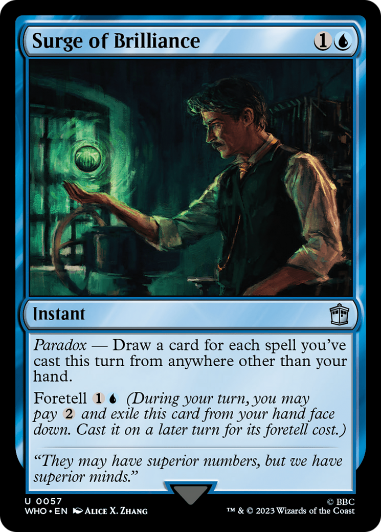 Surge of Brilliance [Doctor Who] | Exor Games Truro