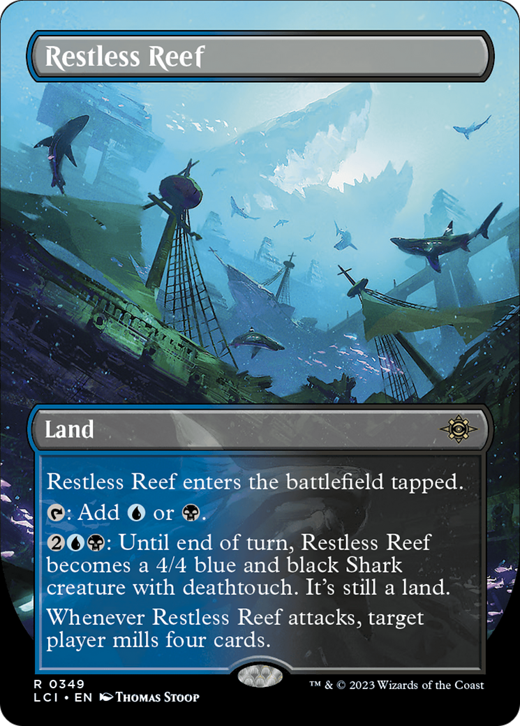 Restless Reef (Borderless) [The Lost Caverns of Ixalan] | Exor Games Truro