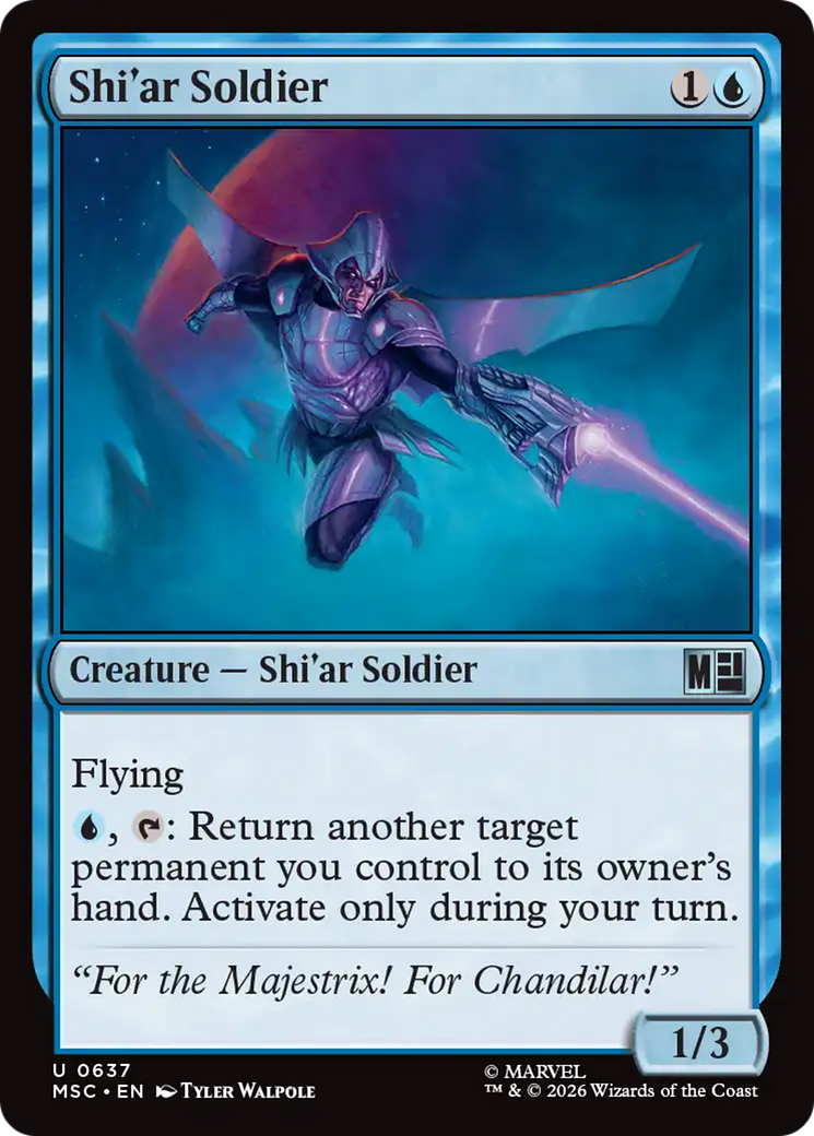 Shi'ar Soldier [Marvel Super Heroes Commander] | Exor Games Truro